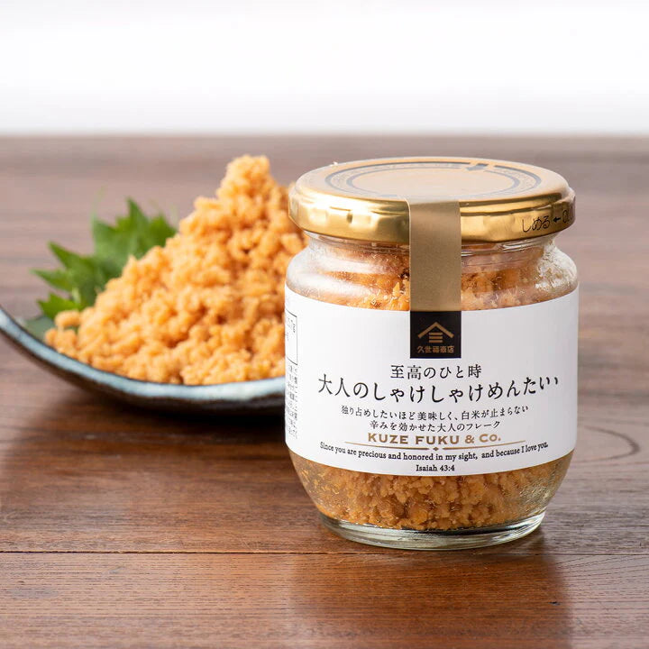 日本製：久世福商店 明太子鮭フレーク 80g 🇯🇵 (F255)