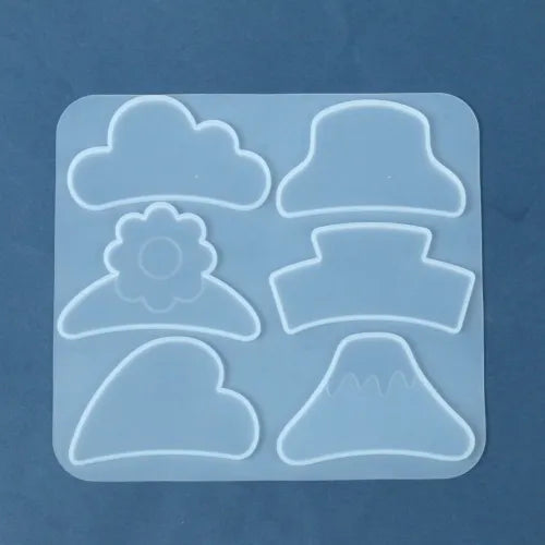 Direct delivery from Japan: バンスクリップシリコンモールド hair accessories DIY mold (B2968)
