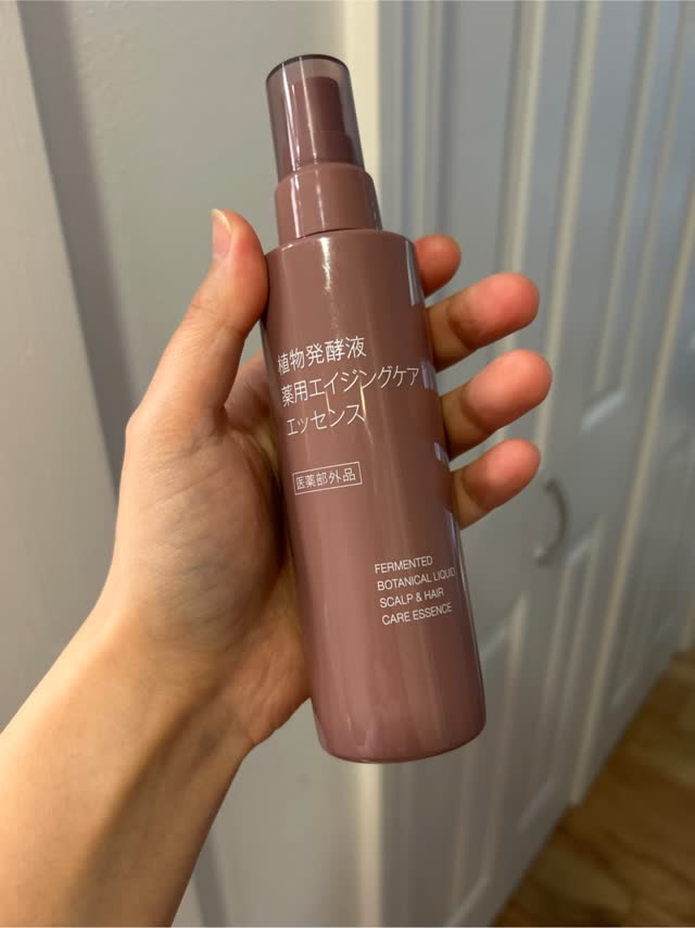 日本製：Muji 無印良品 植物發酵液藥用頭皮育毛抗老精華液 150ml (B1795)