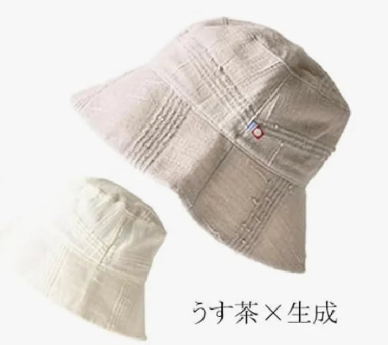 日本製：CasualBox 日本今治毛巾雙面可翻戴設計防UV帽 (Z166)