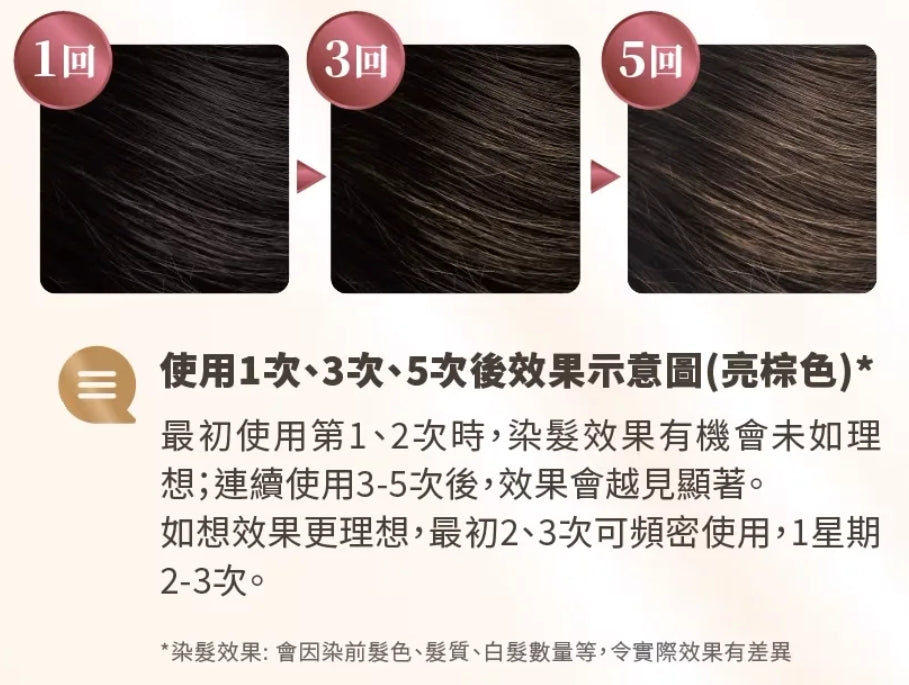 日本製：Return Natural Hair Colour Serum 回本天然染髮護髮膏 200g (B631)