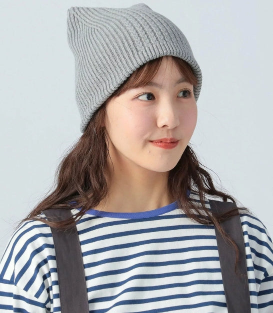 Direct from Japan: Beams Heart Cat Ear Shaggy Watch Cap, available in 3 colors (B3042)