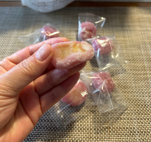 Made in Japan: Costco Kuze Fuku & Co. Roasted Sweet Potato Bite-Sized Daifuku, 6 packs (8 pieces per pack) (B3871)