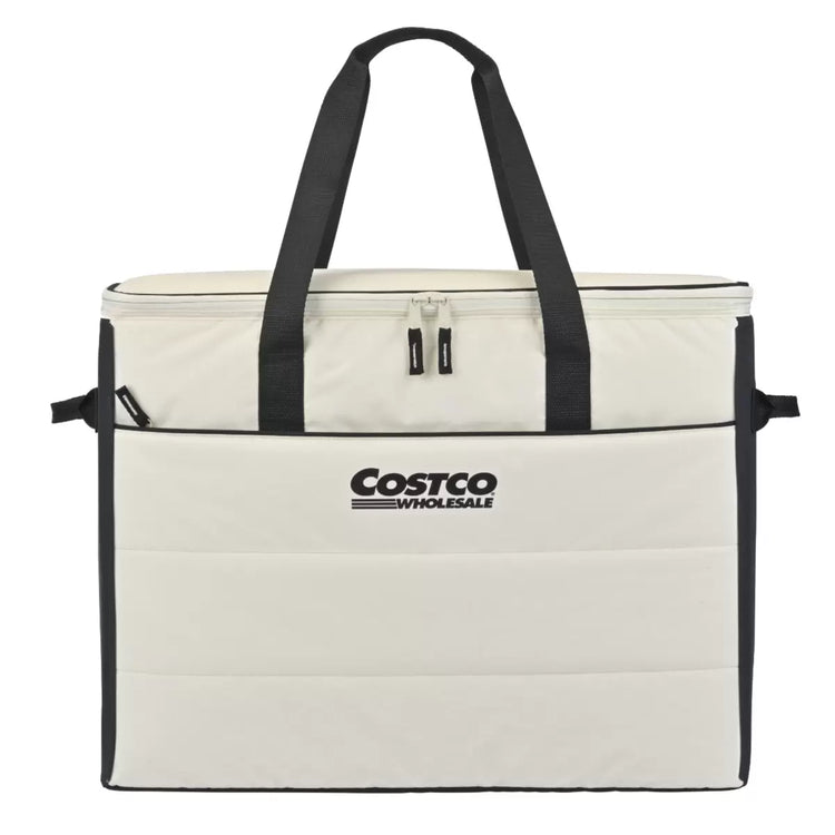 日本製設計-Costco代購-日本CostcoQuiltFabric布製冷藏袋-B3014時尚大容量萬能包裝-日本進口コストコ高級絎縫キルト生地保冷袋-加厚防護層高階保冷保溫-改善超市買餸生鮮變質露營食材保鮮-輕盈耐用不勒手多用途野餐袋旅遊行李袋照片