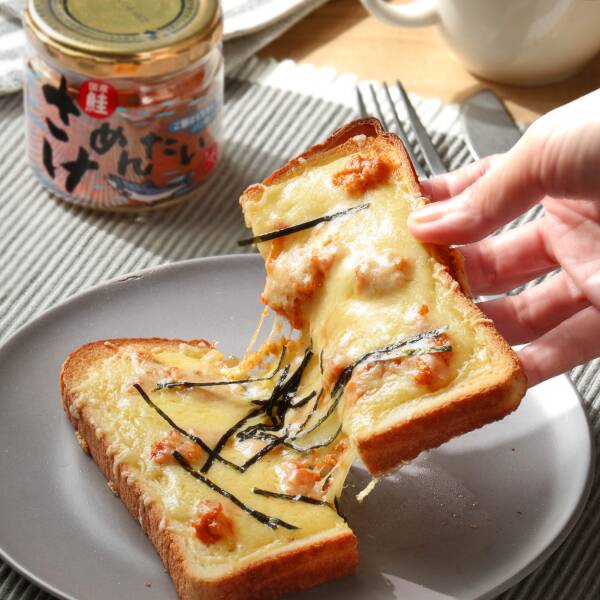 日本製：KALDI もへじ 国産鮭明太子ペースト 100g (B3908)