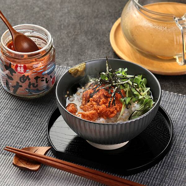日本製：KALDI もへじ 国産鮭明太子ペースト 100g (B3908)