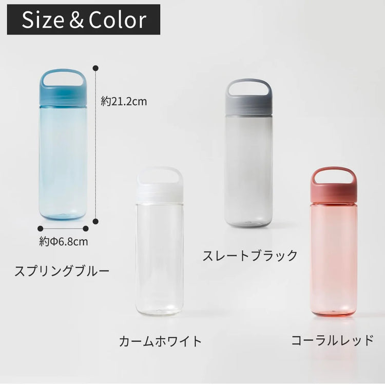Made in Japan: Marna 500ml Daily Water Bottle (Z163)