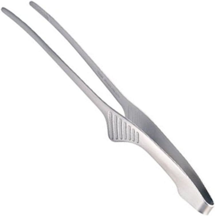 Made in Japan: Todai Stainless Steel Cooking Tongs/Grilled Meat Tongs 24.5cm (B3135)