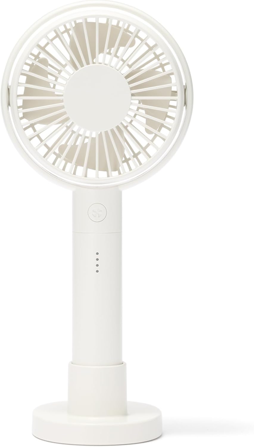 Direct from Japan: MUJI Angle-Adjustable Rechargeable Portable Fan (B3084)