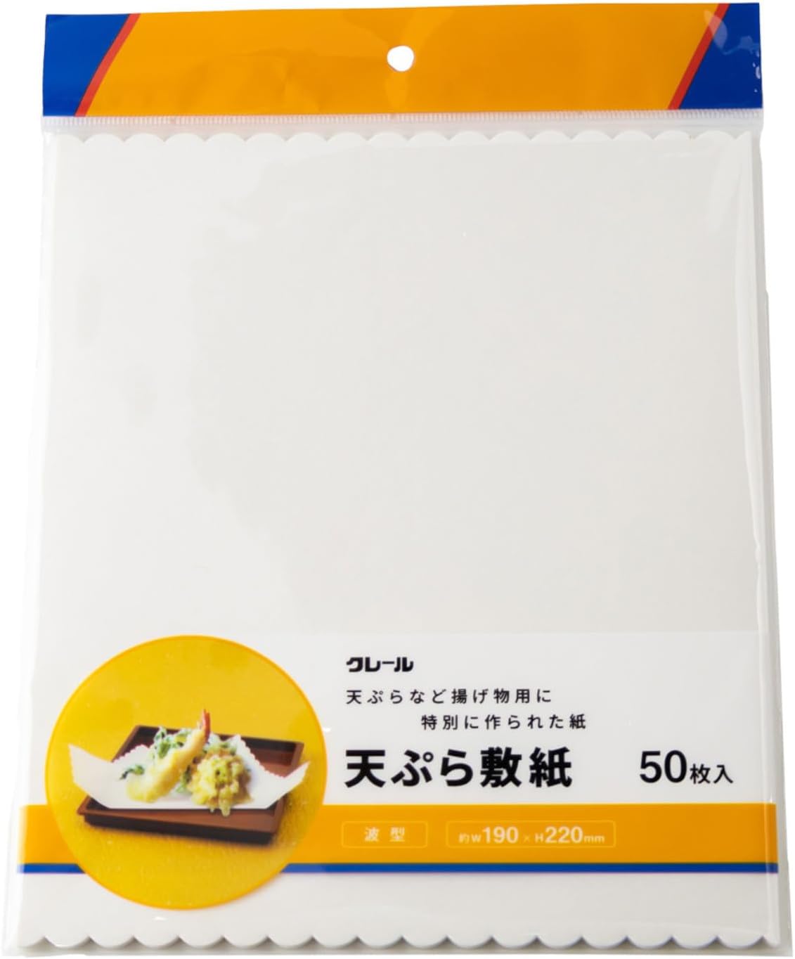 日本製：Asahi Koyo 天婦羅炸物專用吸油紙 Clair 厚地50張裝(B3812)
