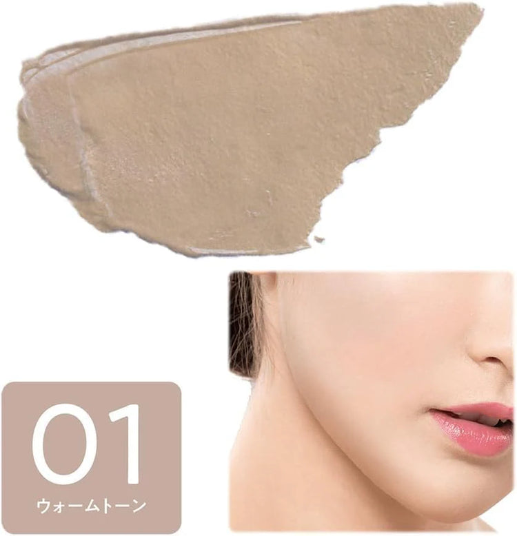 日本製：セザンヌ ｜立体コントゥアリング＆ハイライトセット [シェーディングスティック 01 + ブルーベースコンシーラー 10] (B3418)