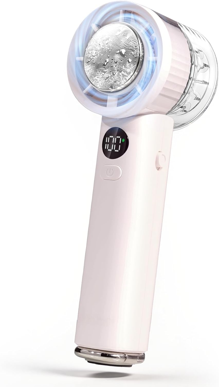 Japanese Brand: CICIBELLA | 2026 New Innovative Straight-Handle / Foldable Refrigeration Handheld Fan (B3637)