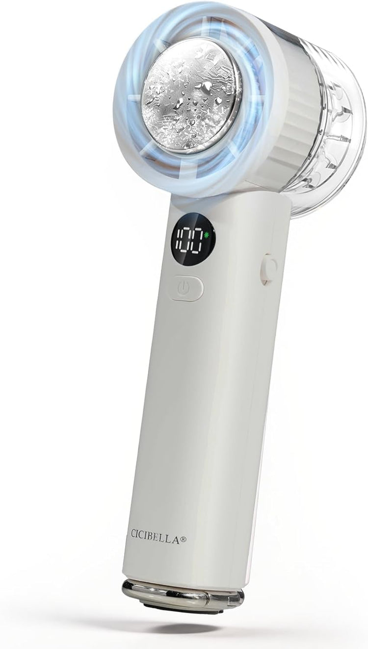Japanese Brand: CICIBELLA | 2026 New Innovative Straight-Handle / Foldable Refrigeration Handheld Fan (B3637)