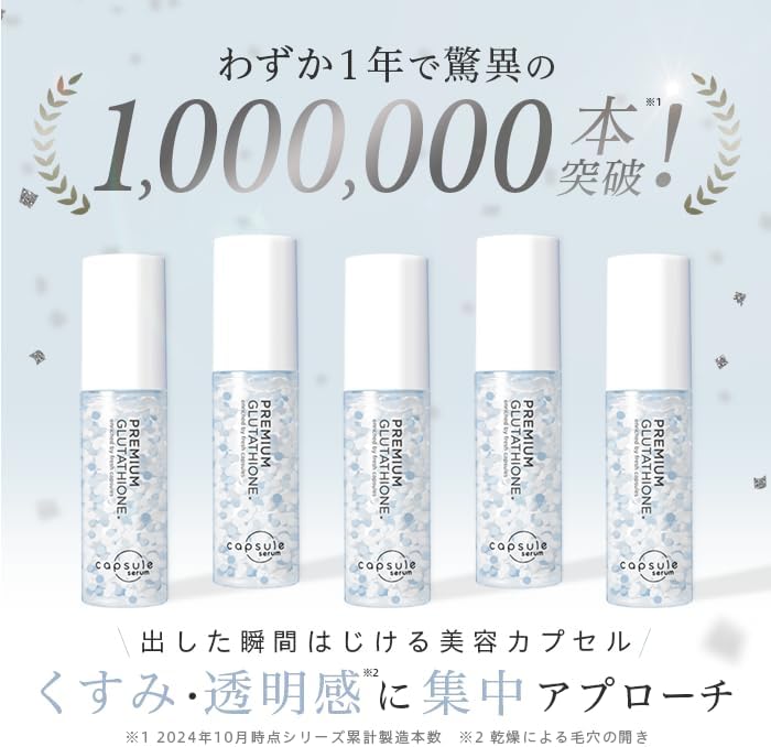 Made in Japan: Capsule Serum Whitening and Antioxidant Essence 30ml (B3046)