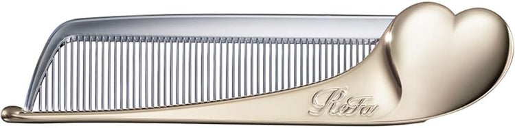 Direct from Japan: ReFa | Heart Comb Aira Anti-Static Heart-shaped Bangs Folding Comb (B3338)