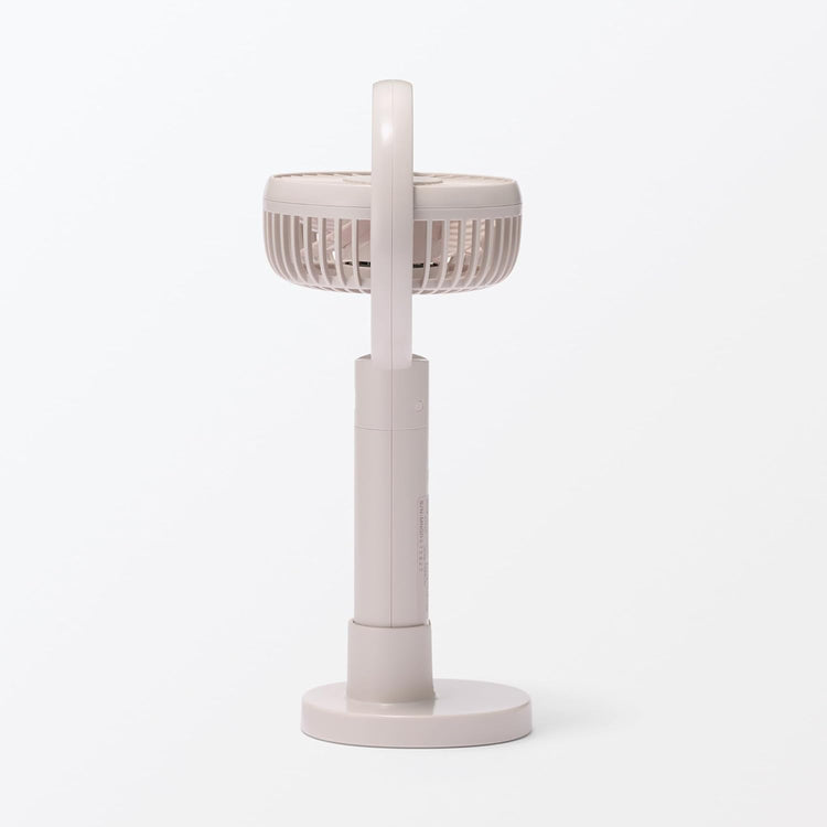 Direct from Japan: MUJI Angle-Adjustable Rechargeable Portable Fan (B3084)