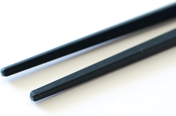 Made in Japan: Sunlife Colored [Dark Color] Hexagonal PBT Chopsticks, 5 pairs per set (23cm | Washing Machine Compatible) (Z190)