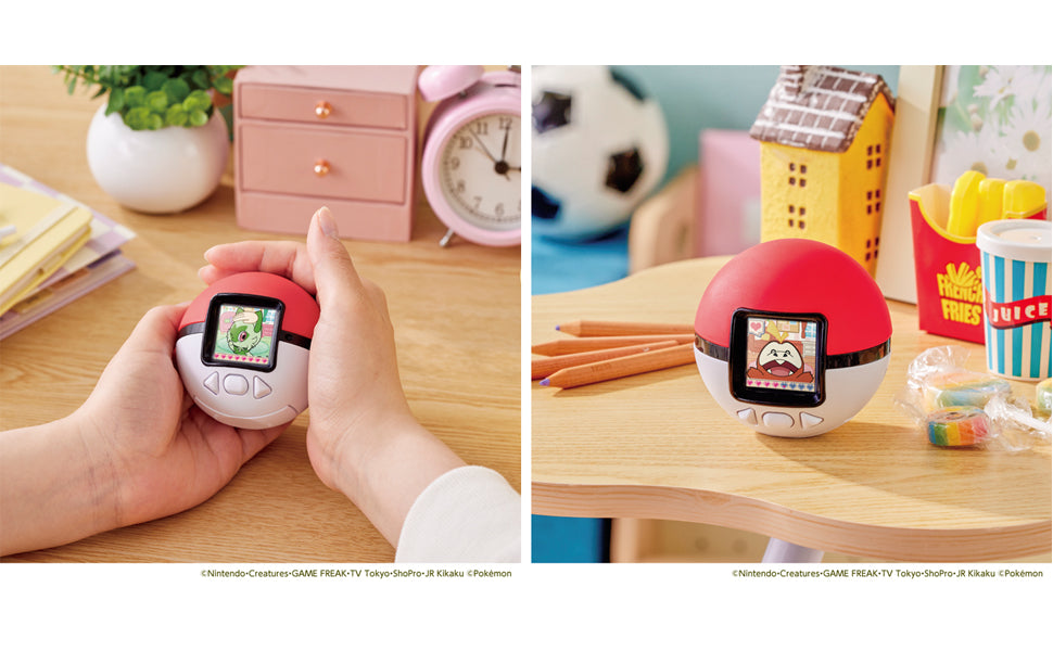 日本直送：Takara Tomy ｜ Pokemon Friends 互動感應精靈球 LCD 遊戲機 (B3404)