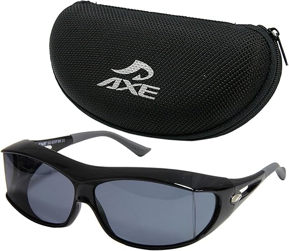 Made in Japan: AXE ｜ SG-605PSET Professional Panoramic Polarized Fit-Over Sunglasses (B3648)