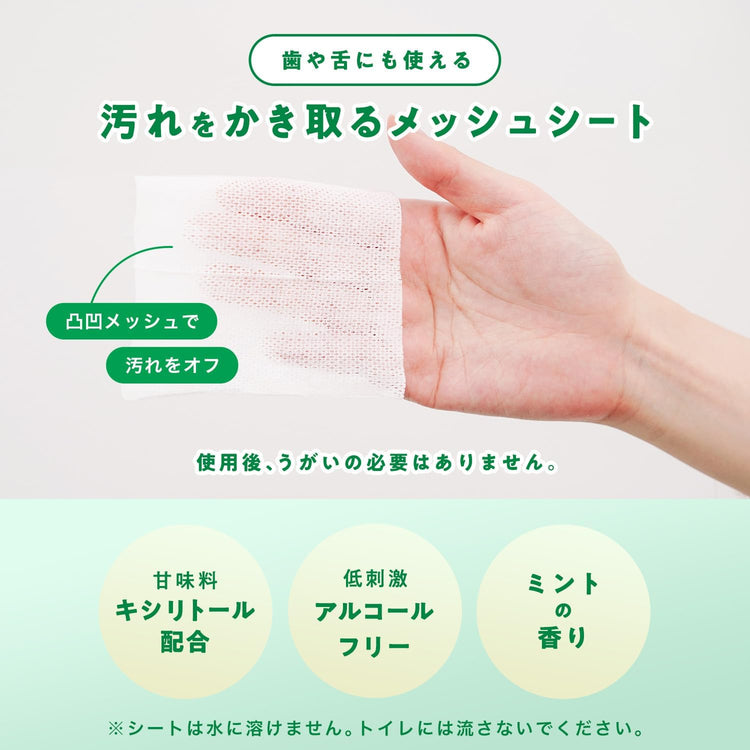 LEC 激落君 攜帶用潔齒濕紙巾 10張 2套組