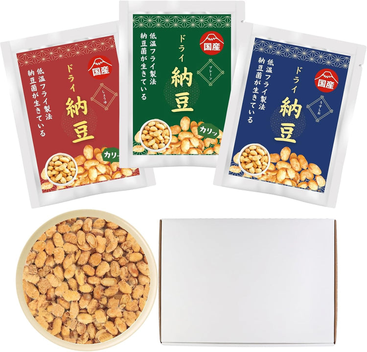 日本製：【管理栄養士監修】低溫製法．活納豆菌乾燥納豆 100g (B3425)