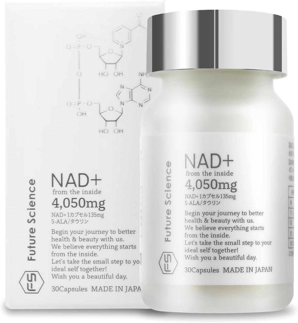 日本製-Future-Science-NAD+-サプリメント-4050mg-35-ALA-牛磺酸添加-抗衰老-逆齡膠囊-腸溶性膠囊