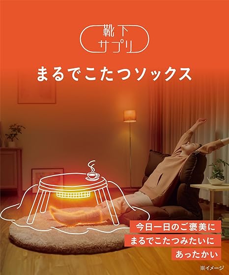 Direct from Japan: Okamoto Kotatsu Heated Socks (B3136)