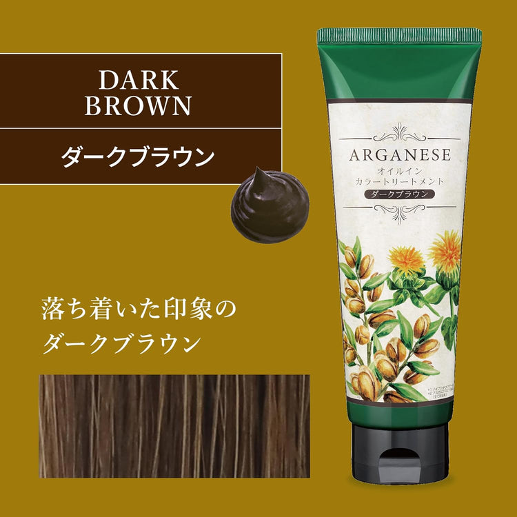 日本製：ARGANESE アルガンオイルヘアカラートリートメント (B603)