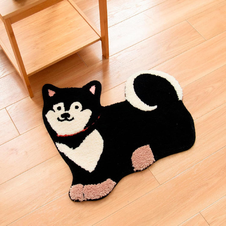 Direct from Japan: OKA Cute Animal Plush Mat, Machine Washable (B3019)