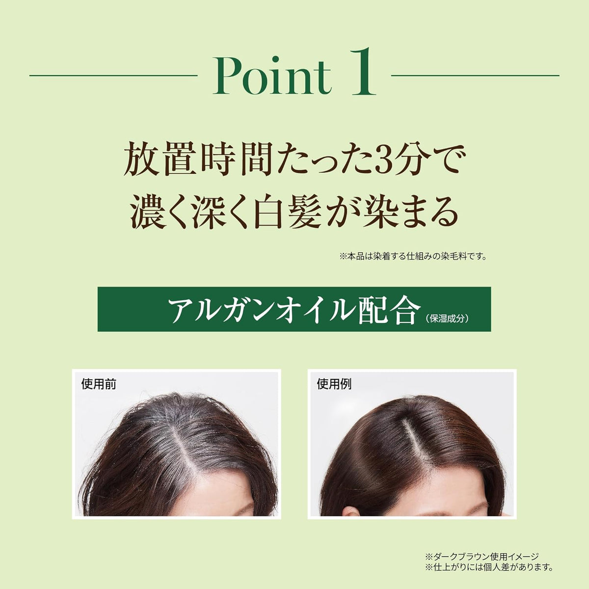 Made in Japan: ARGANESE Argan Oil Hair Coloring and Conditioning Cream (B603)