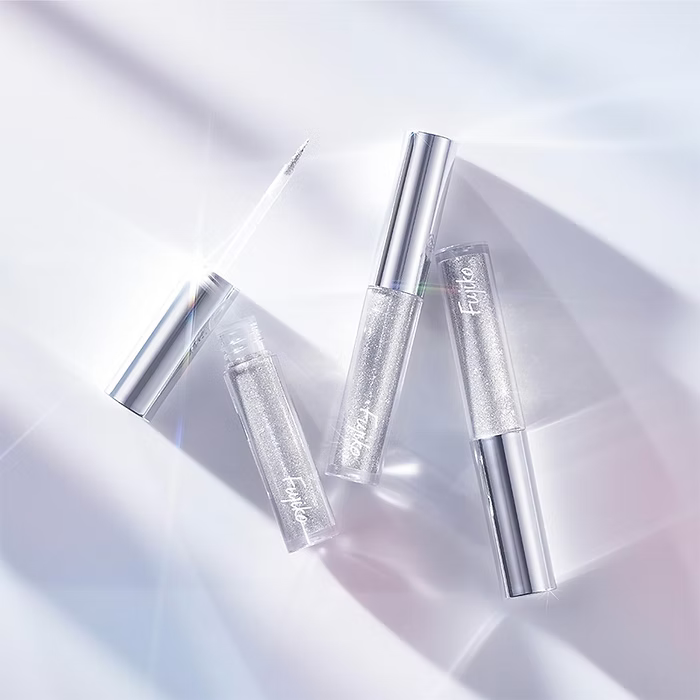 日本製：Fujiko Honmonono Genuine Silver Liner Eyeliner 本物之閃銀色液體眼線筆 2g (B605)