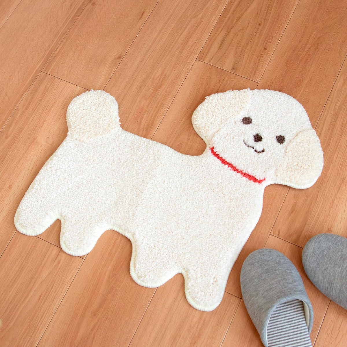 Direct from Japan: OKA Cute Animal Plush Mat, Machine Washable (B3019)
