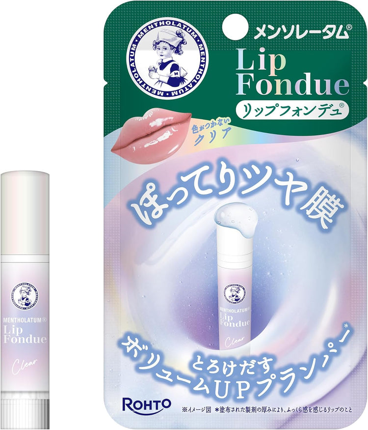 日本製：Rohto 曼秀雷敦 Lip Fondue 豐盈潤色護唇膏 (B3070)