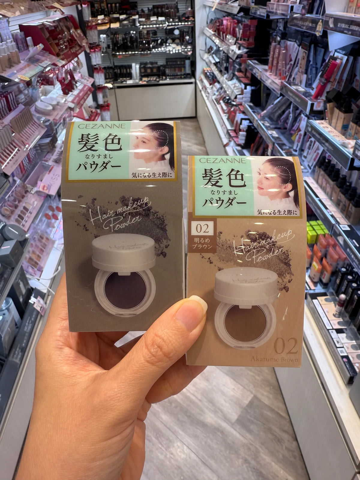 Cezanne Hair Makeup Powder 小顏髮際線遮白髮頭皮修飾粉
