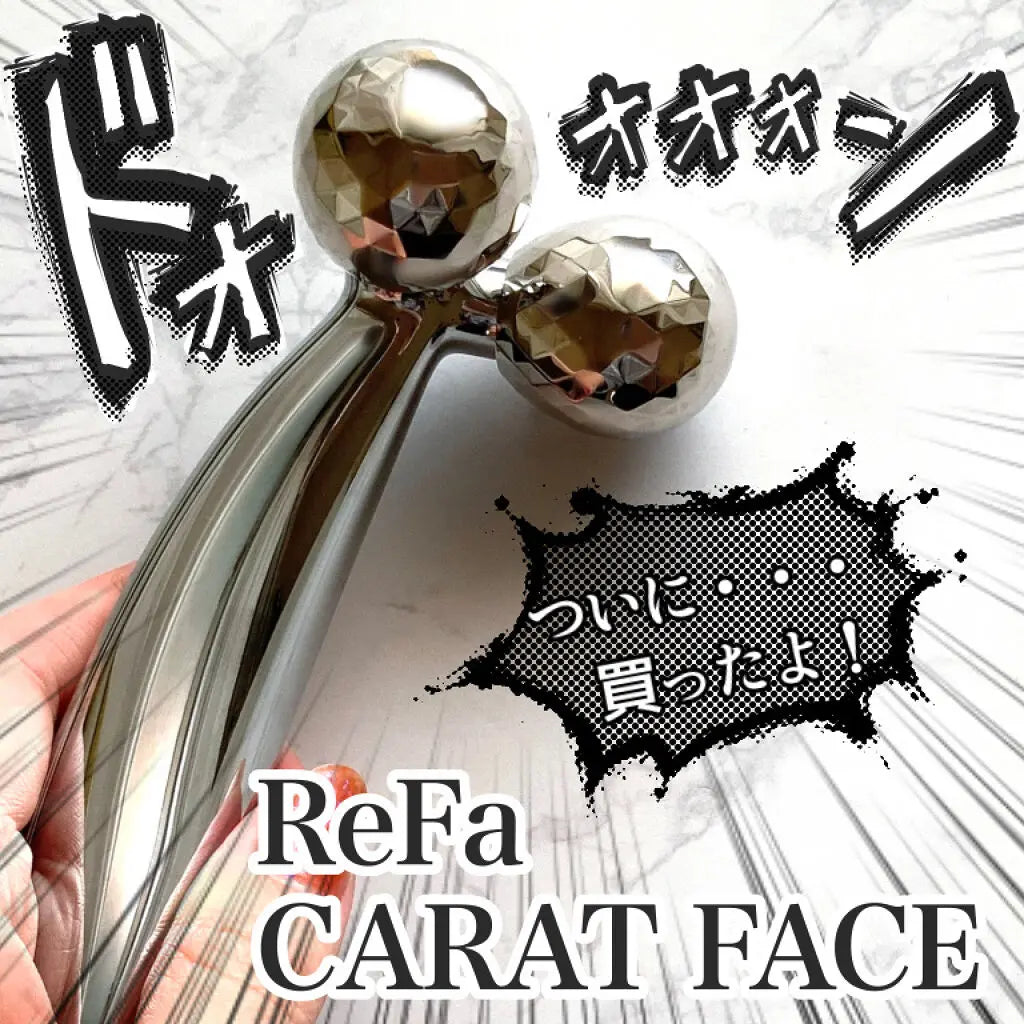 日本製：MTG ReFa CARAT FACE｜マイクロカレント プラチナ電子ローラー (B3312)