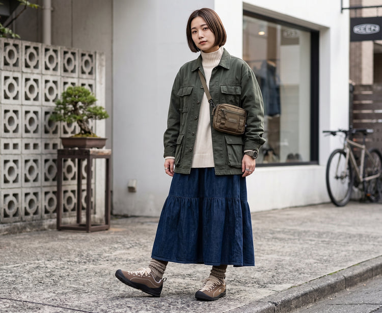 日本直送：KEEN Jasper Nylon Waterproof 女裝尼龍防水戶外休閒鞋(B3834)