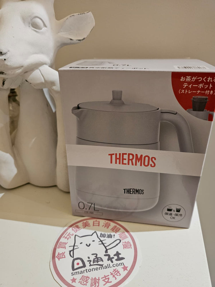 日本直送：Thermos 真空保溫茶壺(帶過濾器) [450ml /720ml 白黃啡三色] (B1161)