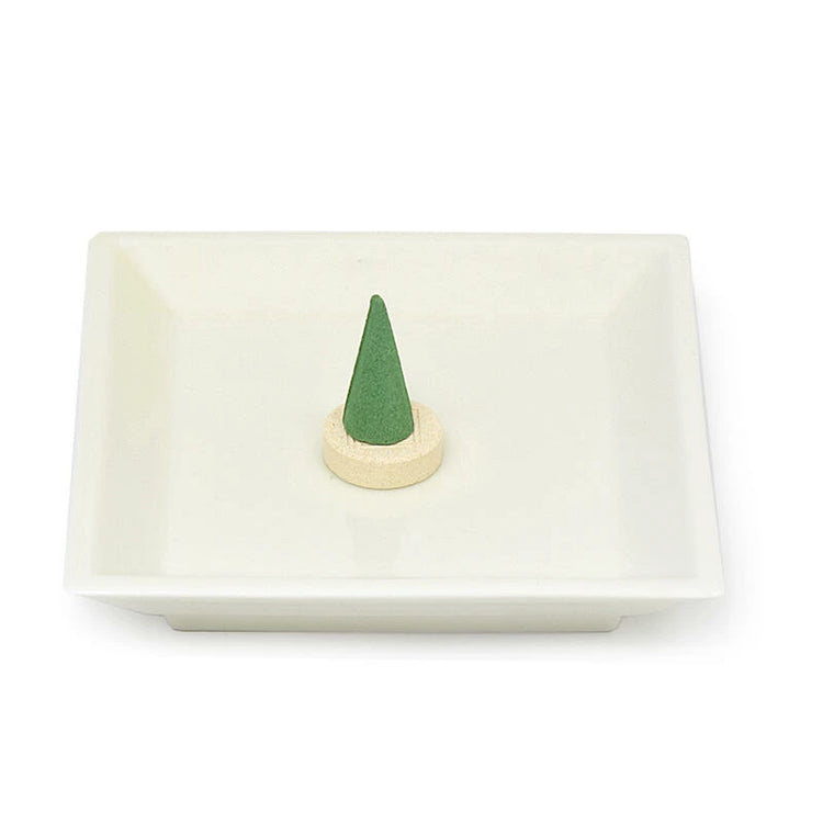 日本製：京都限定｜松榮堂「六種花世界」香氛錐形香連塔座 (30粒入) （B3267）