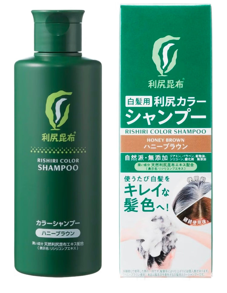 日本製：Sastty 利尻昆布｜白髮專用天然植物染髮洗髮水 200ml (B3920)