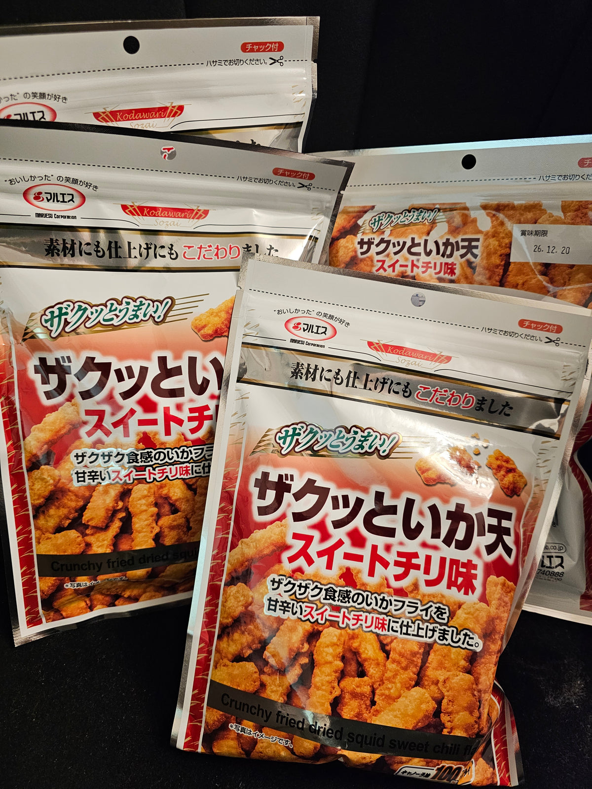日本製：日本 COSTCO Maruesu 酥脆天婦羅魷魚下酒菜 105g (B3724)