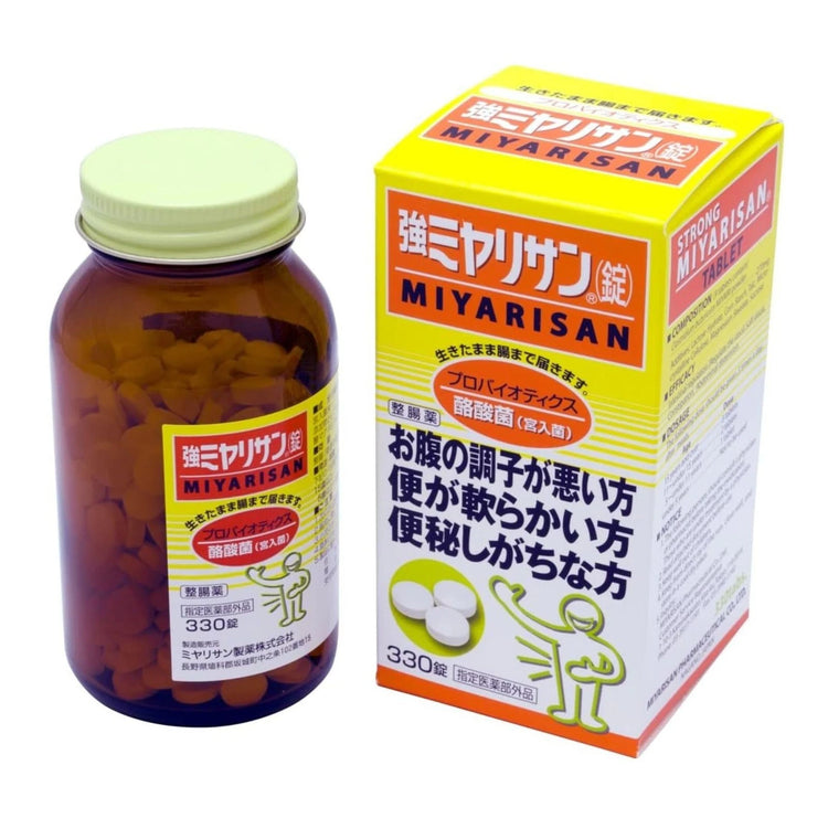 日本製：強力わかもと 強ミヤリサン（酪酸菌）整腸錠 330錠(B3524)