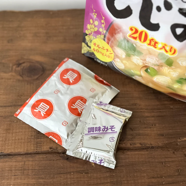 日本製：日本COSTCO 神州一味噌 しじみ蜆肉味噌湯 (20食入) (B3044)